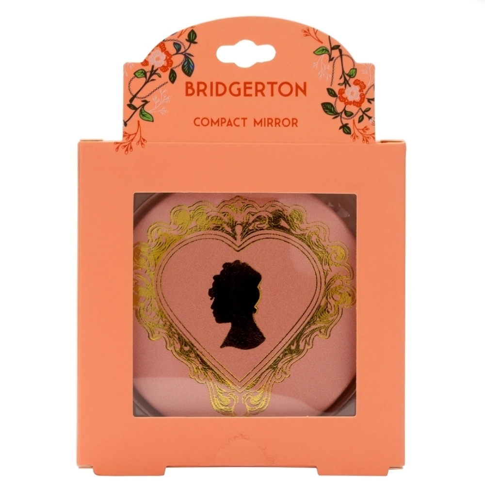 Bridgerton Compact Mirror with Gold Accents NWT - Picture 6 of 6